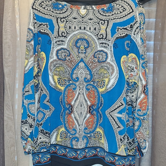 Alfani size 1x printed top. - Picture 4 of 6